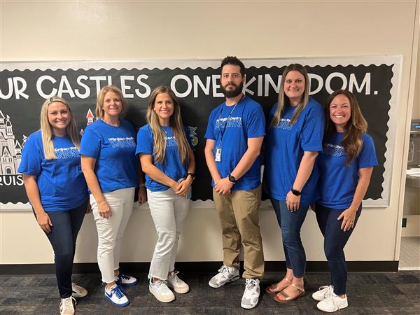 Prof Support Team  Chelsea Steinke ( IC ELR), Tracy Stroud (Principal), Lindsay Jones (Asst. Principal), Steve Kowalski (Asst. Principal), Ashley Mayzer ( Instructional Coordinator), Katie Eubank (IC Math) 